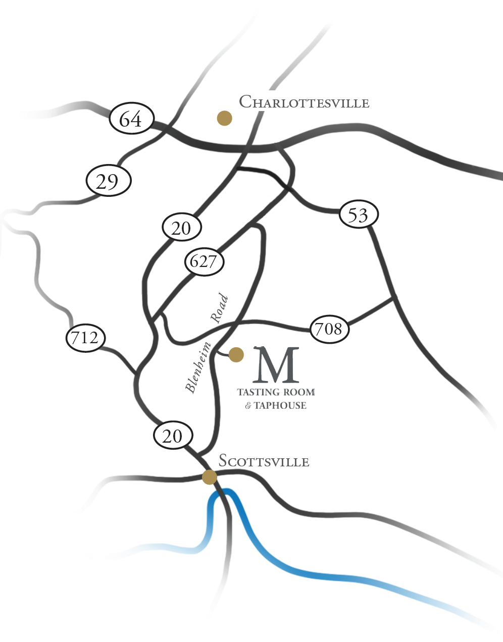 Directions to Tasting Room